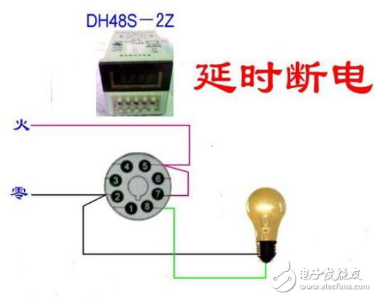 20种常见照明灯接线图