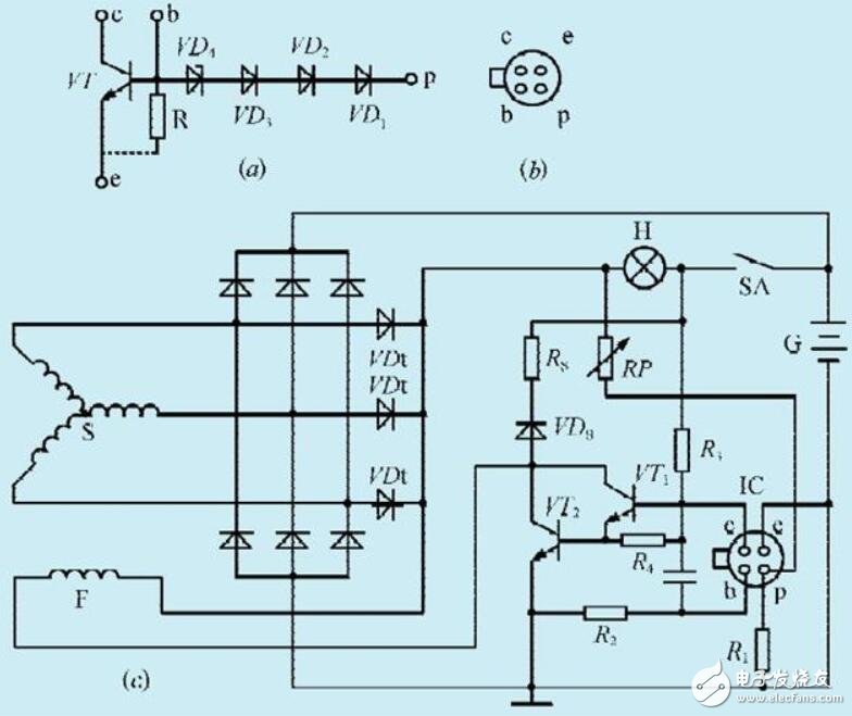 图片[3]-三款汽车发电机电路图-曙光学习苑