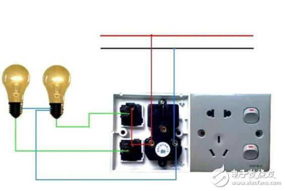 20种常见照明灯接线图