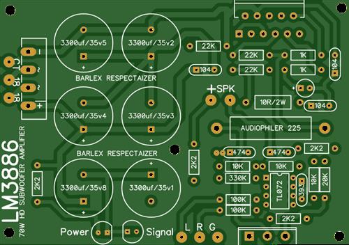 图片[2]-[资料] LM3886低音炮放大器的资料分享-曙光学习苑