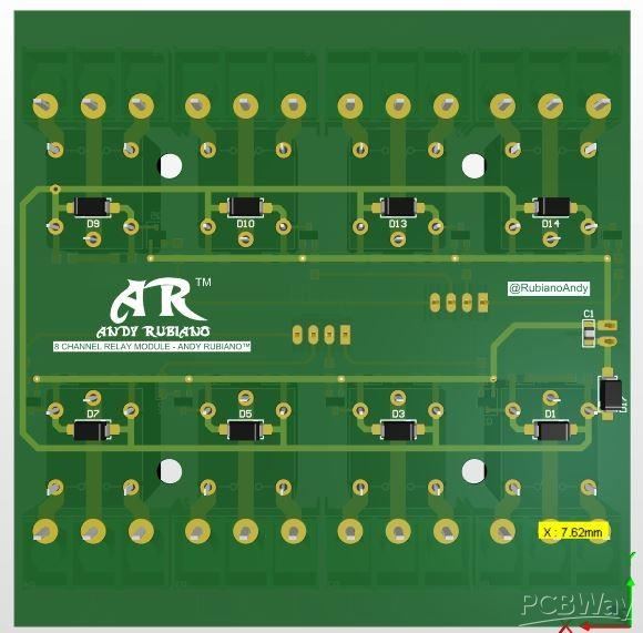 [资料] 8通道继电器模块资料-曙光学习苑