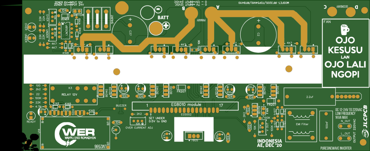 [资料] 分享一个不错的电压逆变器项目-曙光学习苑