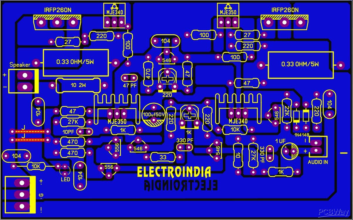 图片[3]-[资料] 分享一个不错的200瓦单声道音频放大器板-曙光学习苑