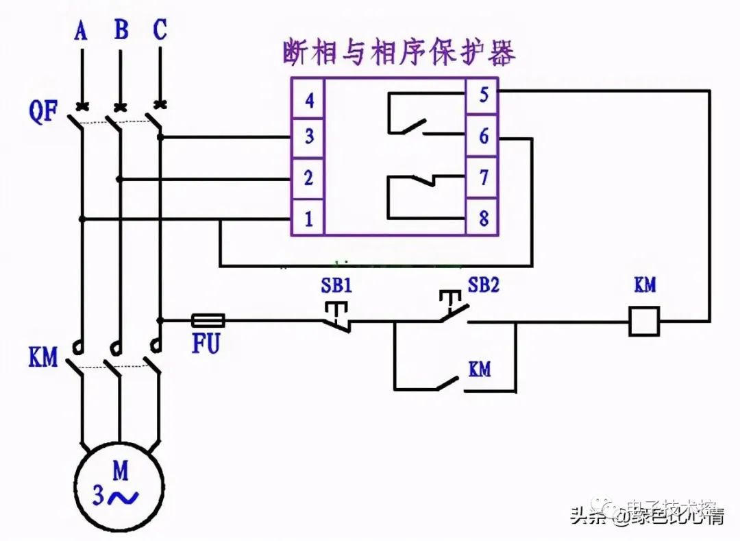 图片[8]-电工的中间继电器接线图讲解-曙光学习苑