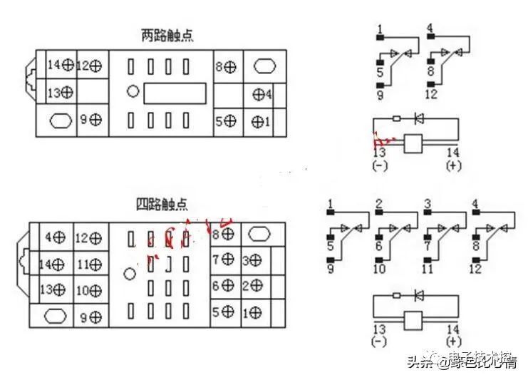 图片[12]-电工的中间继电器接线图讲解-曙光学习苑
