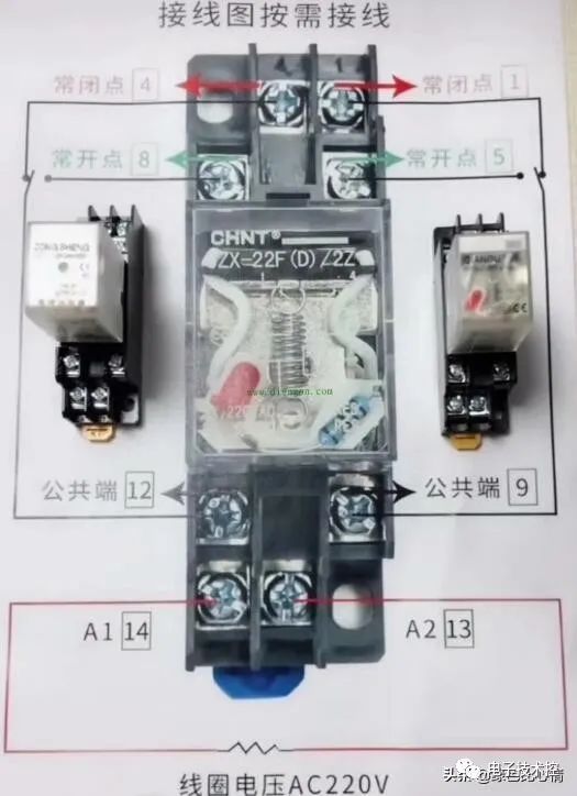 图片[13]-电工的中间继电器接线图讲解-曙光学习苑