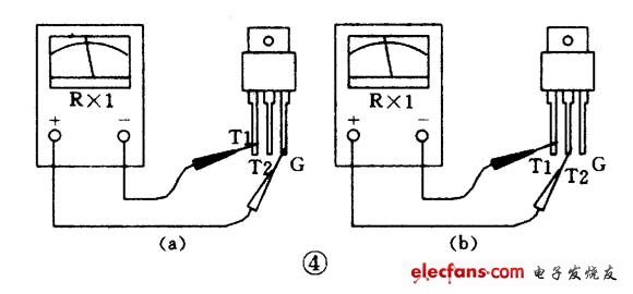 图片[2]-如何用万用表判定双向晶闸管电极-曙光学习苑