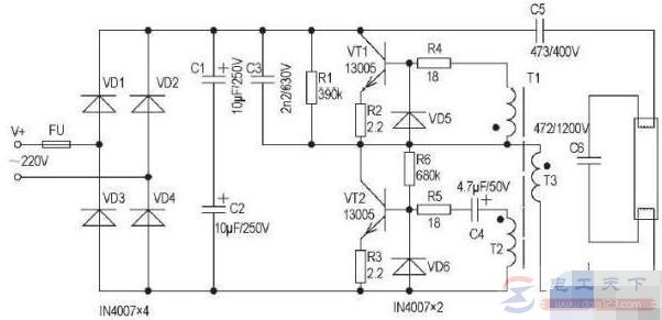 图片[2]-节能灯中三极管13005的作用是什么-曙光学习苑